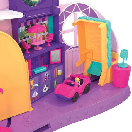 Polly Pocket Quarto Transformável Da Polly - Mattel