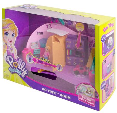 Polly Pocket Quarto Transformável Da Polly - Mattel