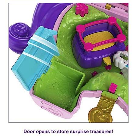Polly Pocket Unicorn Party Large Compact Playset com Micro Polly