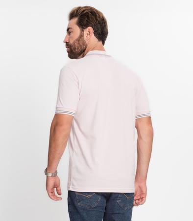 Imagem de Polo Masculina Com Detalhe Na Gola Select Rosa