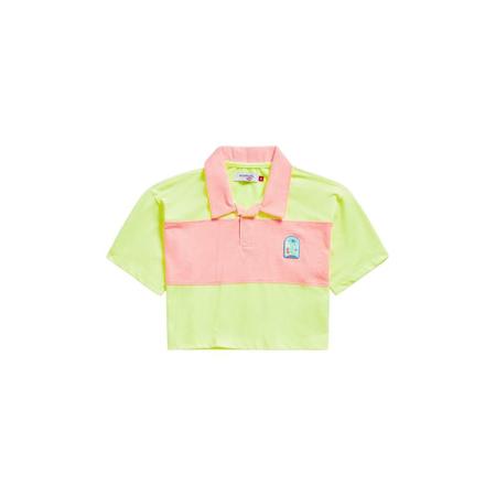 Imagem de Polo Menina Cropped Recortes Neon Reserva Mini