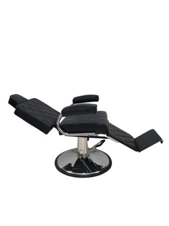 Cadeira De Cabeleireiro e Barbeiro Reclinável Com Base - BM Móveis