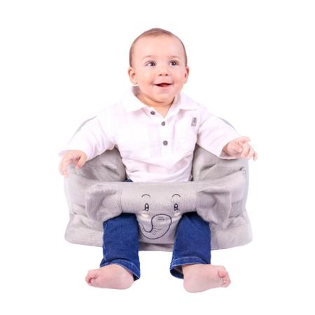 Imagem de Poltrona Cadeira sofá Assento infatil  de Pelúcia ajuda a Sentar Bebê - Princela.baby