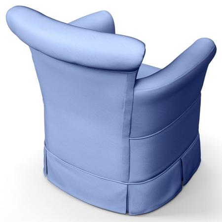 Poltrona de Amamentação Balanço Bárbara Sintético Azul - Phoenix - Phoenix Baby Imagem de Poltrona de Amamentação Balanço Bárbara Sintético Azul - Phoenix
