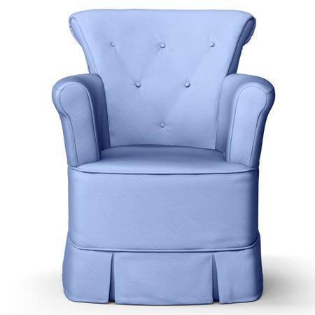 Poltrona de Amamentação Balanço Bárbara Sintético Azul - Phoenix - Phoenix Baby Imagem de Poltrona de Amamentação Balanço Bárbara Sintético Azul - Phoenix