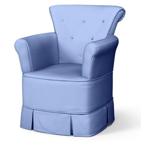 Poltrona de Amamentação Balanço Bárbara Sintético Azul - Phoenix - Phoenix Baby Imagem de Poltrona de Amamentação Balanço Bárbara Sintético Azul - Phoenix