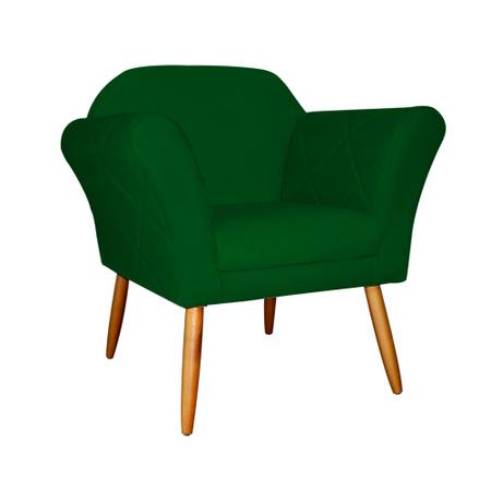 Imagem de Poltrona Decora Marcela Matelasse Verde - MALTA DECOR