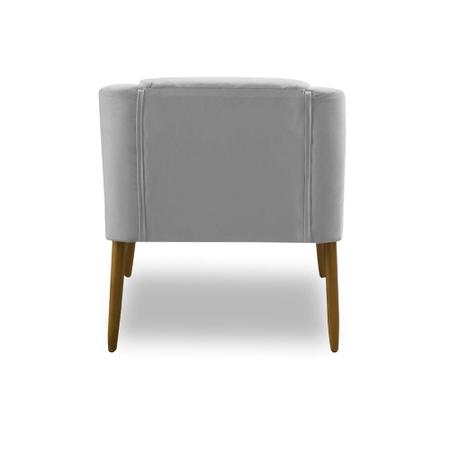 Imagem de Poltrona Decorativa Lilian Suede Para Sala de Estar Quarto