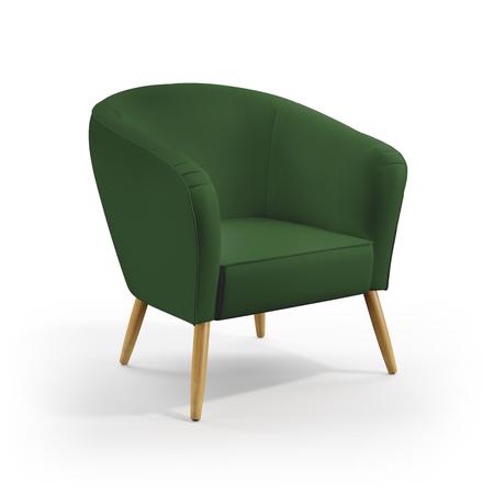 Poltrona Vênus com Puff Quasar Para Sala de Estar Sued Verde Aradecor Imagem de Poltrona Vênus com Puff Quasar Para Sala de Estar Sued Verde Aradecor