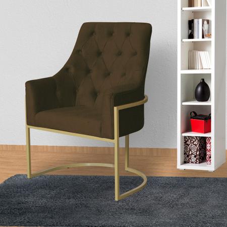 Poltrona Vick Requinte Suede Cores - DS Estofados Imagem de Poltrona Vick Requinte Suede Cores - DS Estofados