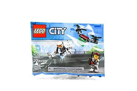POLYBAG City Sky Police Jetpack 30362 LEGO Brinquedos de