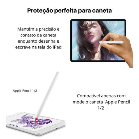 Imagem de Ponta de silicone protetora para apple pencil 1 2