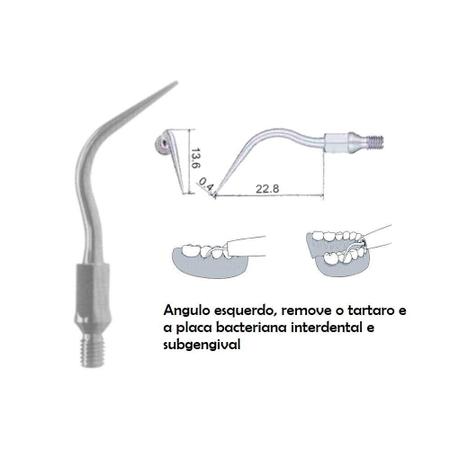 Imagem de Ponta Inox Remocao Tartaro Dental 6 Kavo Sonicborden