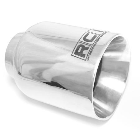 Imagem de Ponteira Escapamento INOX Esportiva Race Chrome Reta 4 Pol