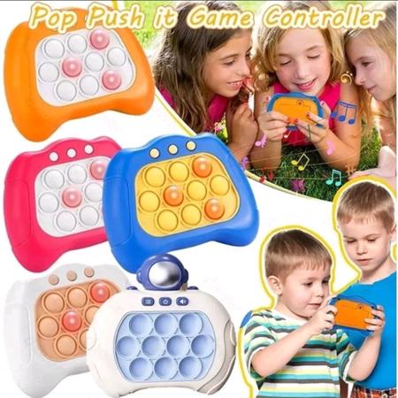 Imagem de Pop It Eletrônico Game Console Jogo de Memória Brinquedo Anti estress para Crianças Adulto e Infantil Luz Som Fidget