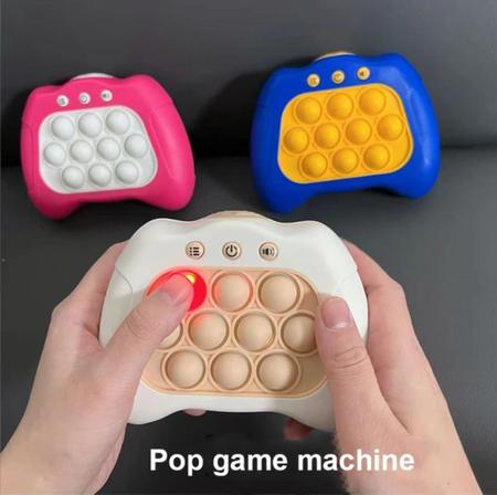 Imagem de Pop It Eletrônico Game Console Jogo de Memória Brinquedo Anti estress para Crianças Adulto e Infantil Luz Som Fidget