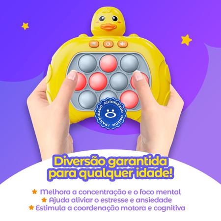 Pop It Jogo Game Educativo Anti Stress Divertido Infantil +3 Anos