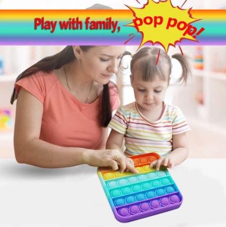 Pop It Puzzle Game Jogo Portatil Sensorial Bubble Brinquedos - Jogo Pop-It  Portátil - Pop It Fidget - Magazine Luiza