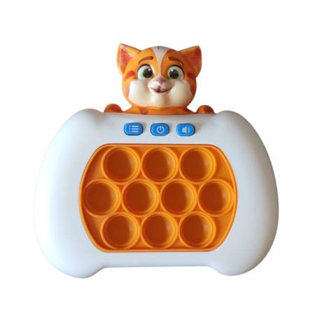 Popit Game Eletrônico Gatinho C/som Anti Stres Jogo Memoria