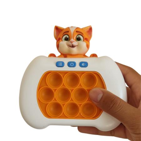 Pop It Eletrônico Jogo Anti Stress Gamer Brinquedo Gato - Pop It Fidget -  Magazine Luiza