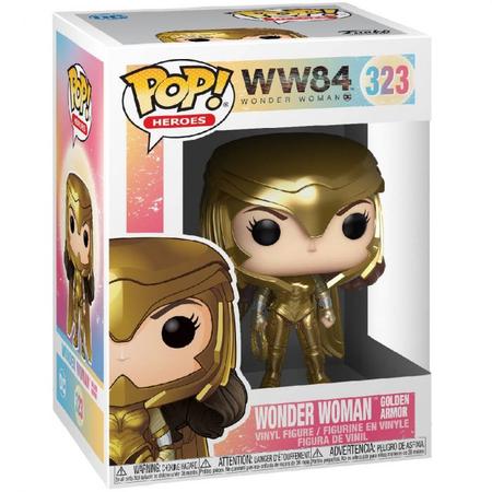 Imagem de Pop! mulher maravilha 1984 - mulher maravilha com armadura dourada (metalica) 323