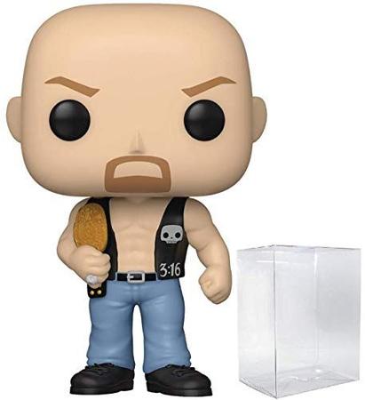 POP WWE Stone Cold Steve Austin com Belt Funko Pop Boneco de