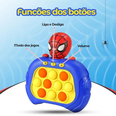 Imagem de Popit eletronico + relogio digital infantil + oculos sol menino proteção uv vermelho anti-stress