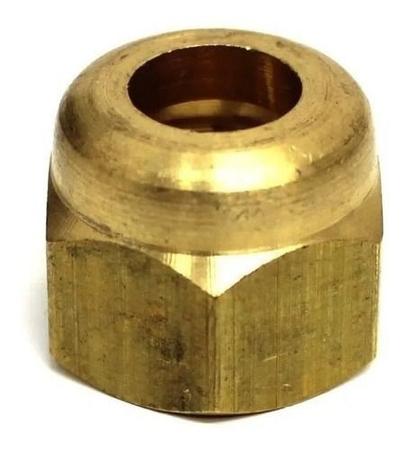 Imagem de Porca Ar Condicionado Para Flange 3/8 Latão