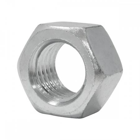 Porca Torneada Jomarca 3/8" Nc Zincada - Kit C/2 Centos Imagem de Porca Torneada Jomarca 3/8" Nc Zincada - Kit C/2 Centos