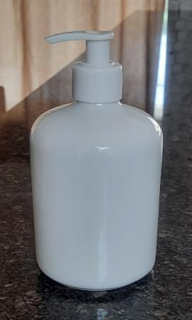 Imagem de Porta álcool gel e sabonete líquido 300 ml - Porcelana Branca