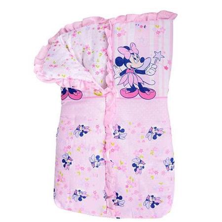 Imagem de Porta Bebê Saco De Dormir 100% Algodão Minnie Mickey Disney