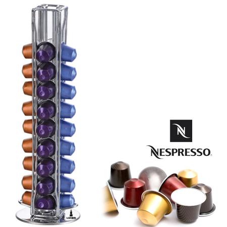 Porta Cápsulas Metálico Para Café Nespresso 50 Unidades