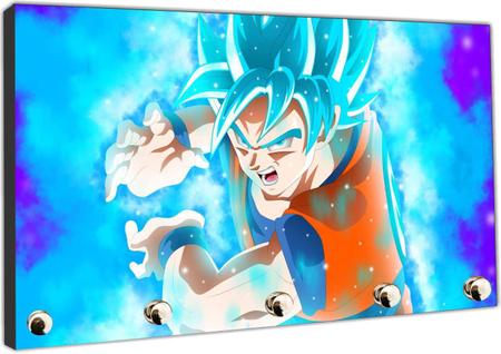 Porta Chave Dragon Ball Goku Anime Desenho Organizador Chaveiros