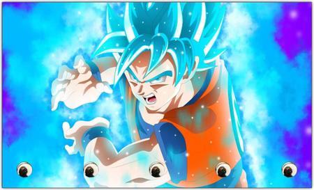 Porta Chave Dragon Ball Goku Anime Desenho Organizador Chaveiros - Vital  Quadros - Porta-Chaves - Magazine Luiza