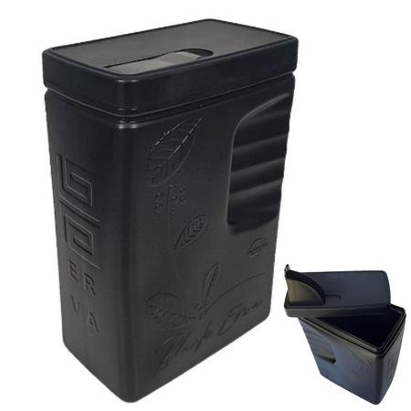 Imagem de Porta Erva Mate Tereré Black Erva Pote para Erva Mate Mateira Pote guardar Erva Tereré Chimarrão