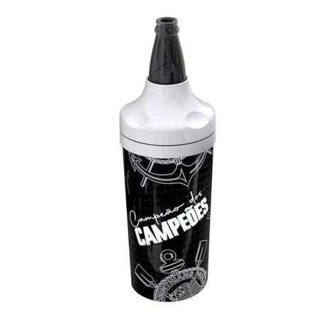 Imagem de Porta Garrafa Camisinha 600ml Mantém Cerveja Gelada do Corinthians Oficial