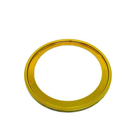 Porta Grelha Inox Redondo P/ Ralo Click 10cm Dourado - Montelar Acabamentos Imagem de Porta Grelha Inox Redondo P/ Ralo Click 10cm Dourado
