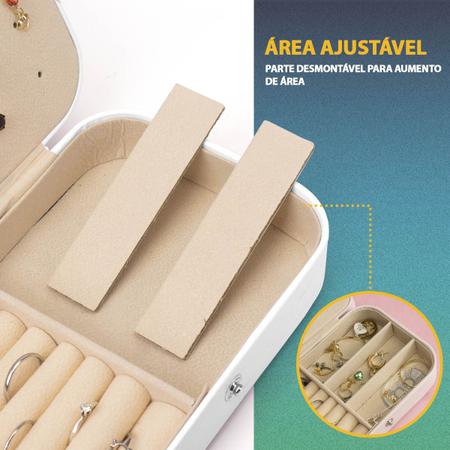 Mini Caixa De Bambu Porta Joias Anel Colar Brincos Caixas De Armazenamento  Alta Qualidade Várias Cores - Fofinhos Ateliê - Caixa / Porta-joias -  Magazine Luiza