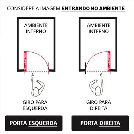 Imagem de Porta Lambril de Alumínio 210 x 90cm com Puxador e Friso Linha Veneza  Lado Esquerdo Preto