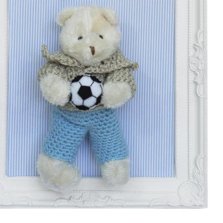 Quadro Porta Maternidade , Urso com Brinquedos