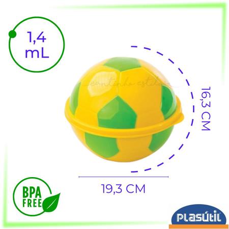 Imagem de Porta mix bola  futebol grande copa 2022