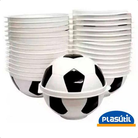 Imagem de Porta Mix Bola Futebol Lanches e Doces c/ 40un