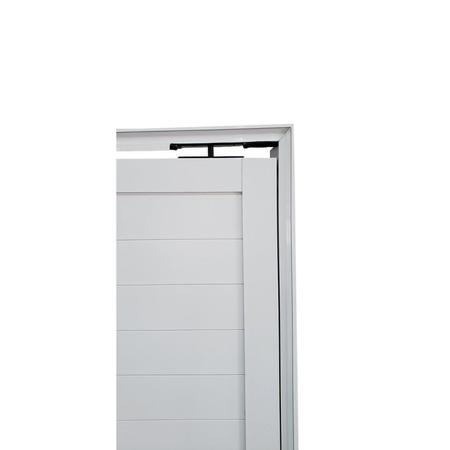 Imagem de Porta Pivotante de Alumínio 210 x 120cm com Puxador Veneza Esquadrias Bergamo