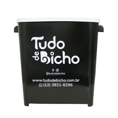 Imagem de Porta Ração Tudo de Bicho Preto - 6kg
