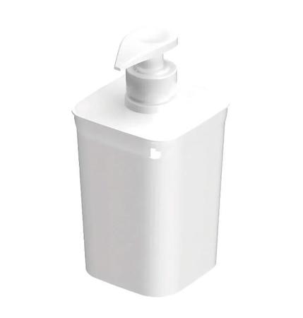 Imagem de Porta sabao liquido liso branco nitron