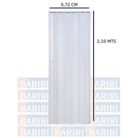 Imagem de Porta Sanfonada de PVC 210x72cm Bariri