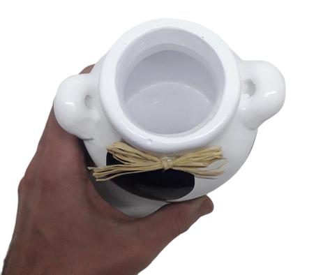 Imagem de Porta talher leiteira decorativa em cerâmica