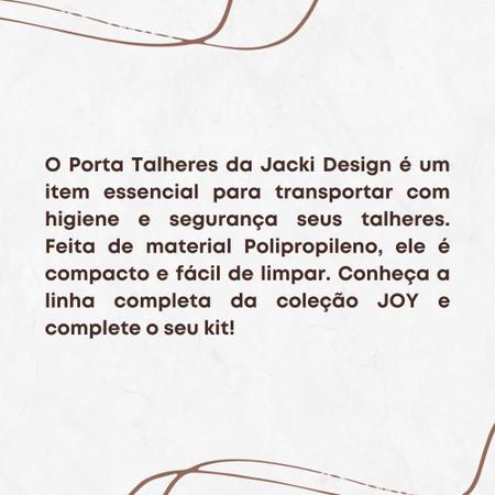 Imagem de Porta Talheres Portátil Linha Joy Jacki Design Varias Cores