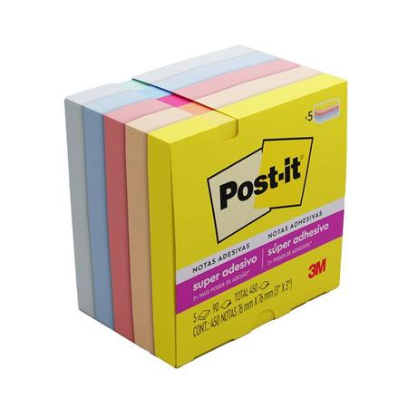 Imagem de POST-IT Alegria 76MM X 76MM 5 Blocos