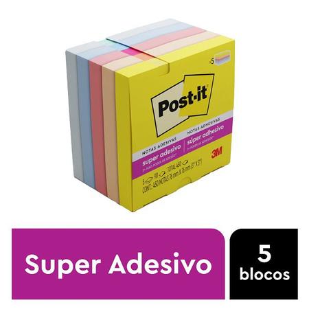 Imagem de POST-IT Alegria 76MM X 76MM 5 Blocos